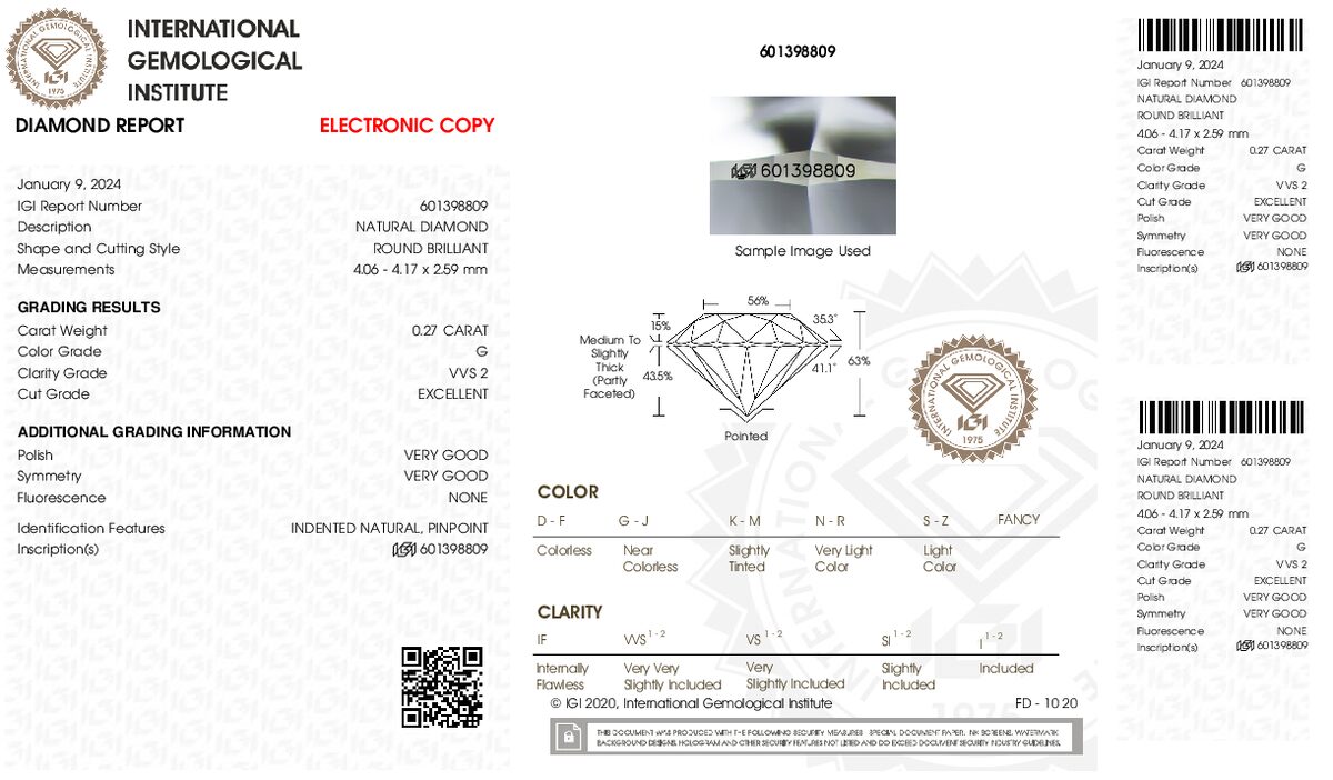View certificate