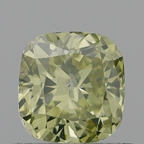 0.86 Carat Cushion Modified Brilliant Yellow I1