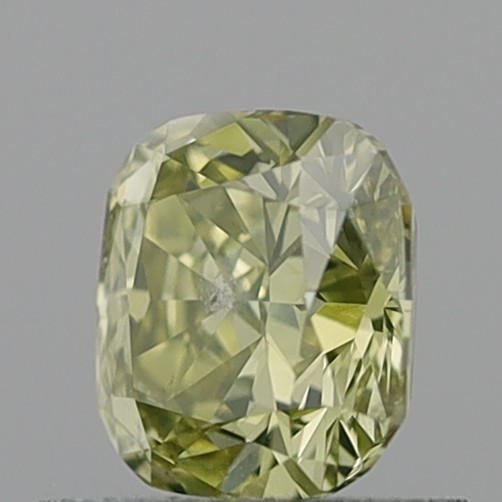 0.86 Carat Cushion Modified Brilliant Yellow I1