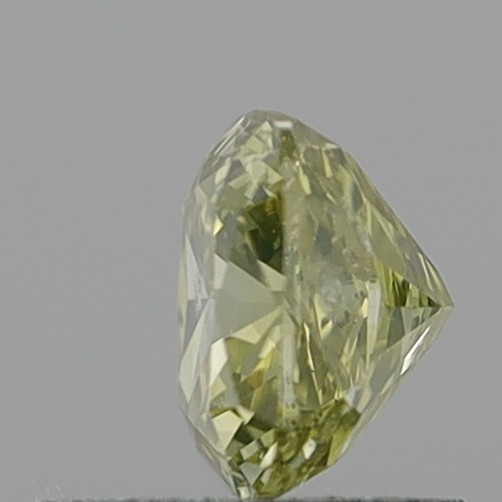 0.86 Carat Cushion Modified Brilliant Yellow I1