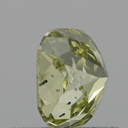 0.86 Carat Cushion Modified Brilliant Yellow I1