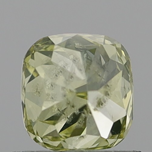 0.86 Carat Cushion Modified Brilliant Yellow I1