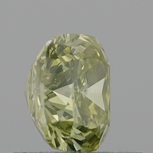 0.86 Carat Cushion Modified Brilliant Yellow I1