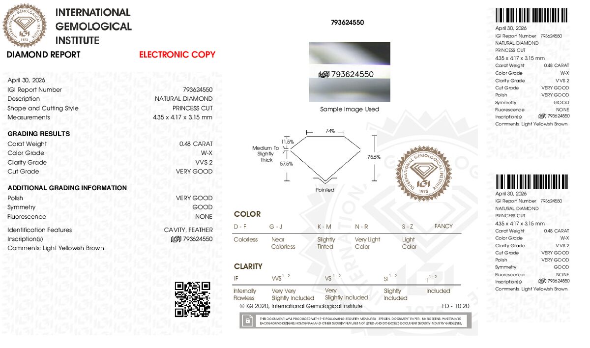 View certificate