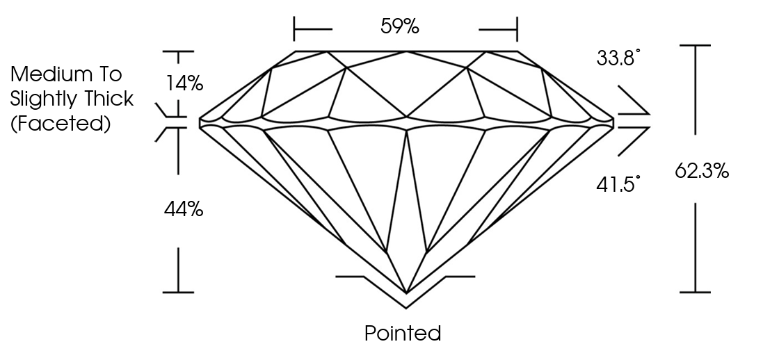 2.05 Carat Round Brilliant Fancy SI2