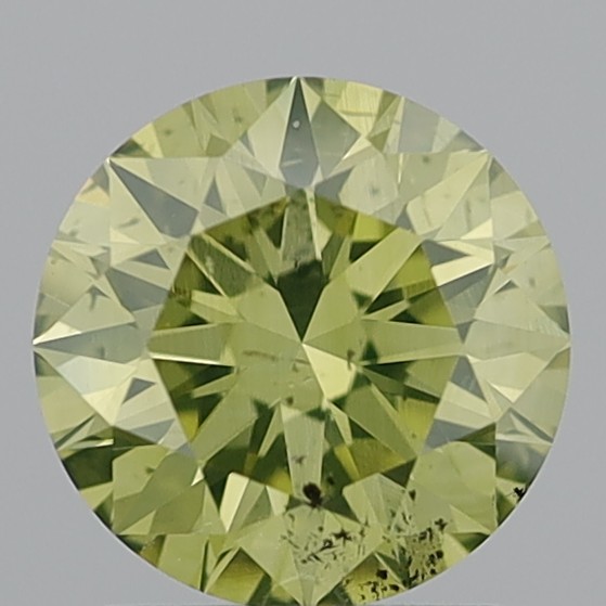 2.05 Carat Round Brilliant Fancy SI2