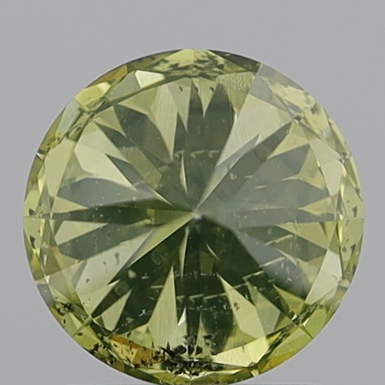 2.05 Carat Round Brilliant Fancy SI2