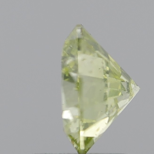 2.02 Carat Round Brilliant Fancy Intense Yellow I1