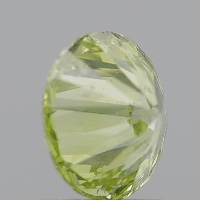 2.02 Carat Round Brilliant Fancy Intense Yellow I1
