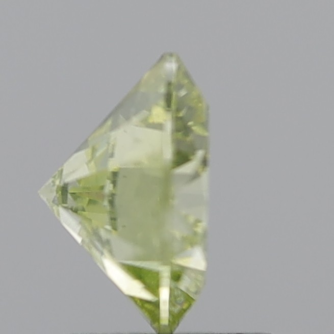 2.02 Carat Round Brilliant Fancy Intense Yellow I1