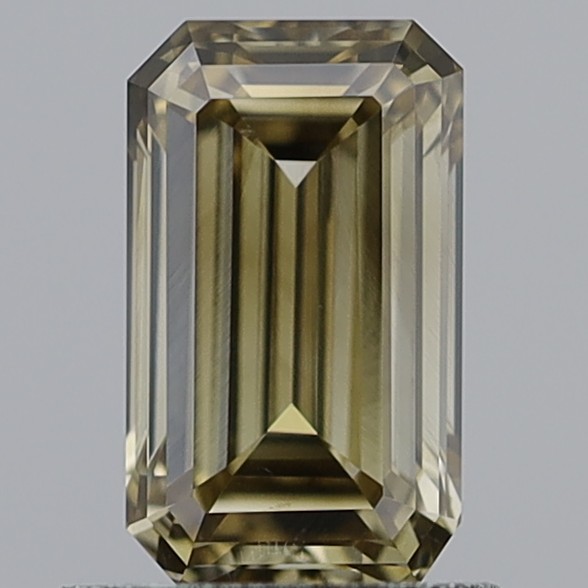 1.24 Carat Emerald Fancy Brown VVS2