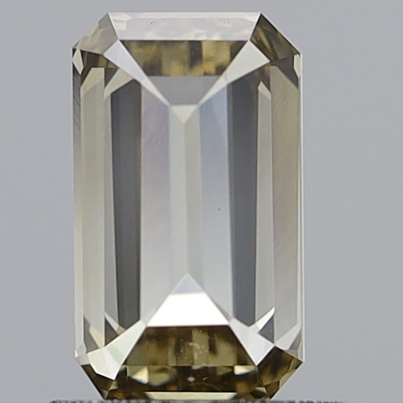 1.24 Carat Emerald Fancy Brown VVS2