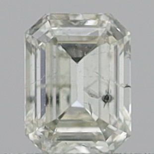 0.22 Carat Emerald Step Cut I SI3