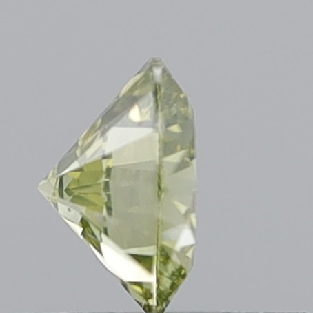 0.53 Carat Round Brilliant Fancy Intense Brownish Yellow VS2