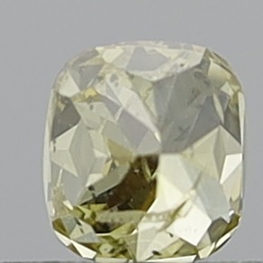 0.31 Carat Cushion Brilliant Fancy Yellowish Brown I2