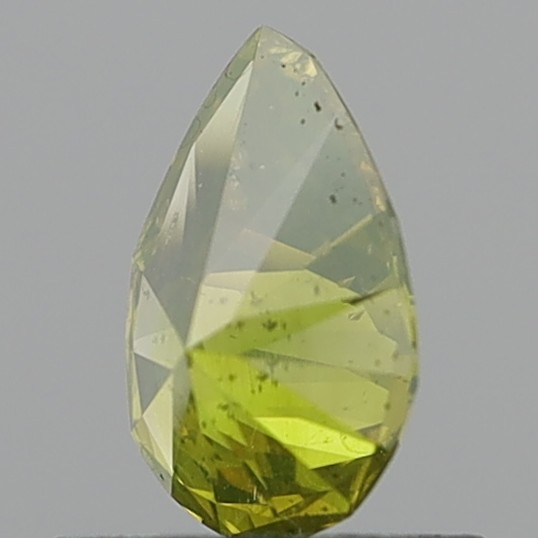 0.57 Carat Pear Brilliant Fancy Intense Brownish Yellow SI2