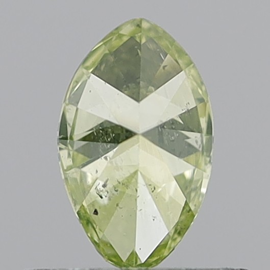 0.46 Carat Marquise Fancy Greenish Yellow I3