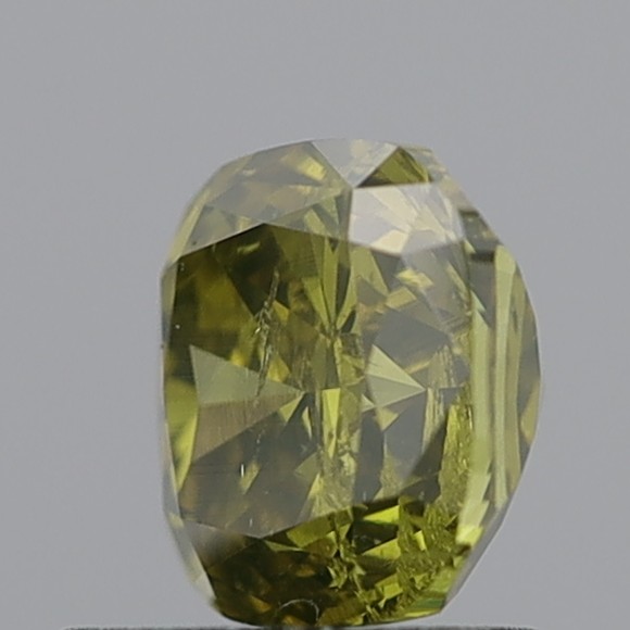 1.44 Carat Cushion Modified Brilliant Fancy Deep Yellowish Blue I1