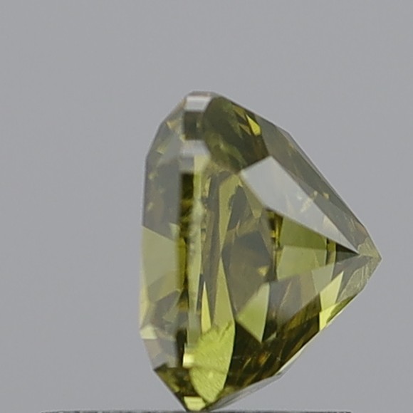1.44 Carat Cushion Modified Brilliant Fancy Deep Yellowish Blue I1