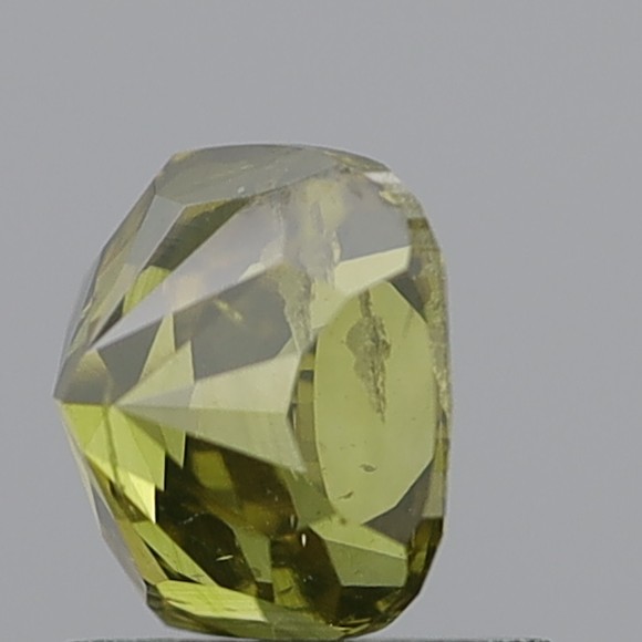 1.44 Carat Cushion Modified Brilliant Fancy Deep Yellowish Blue I1