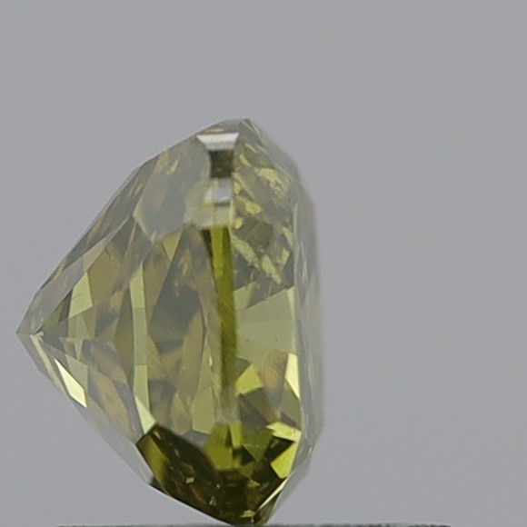 1.44 Carat Cushion Modified Brilliant Fancy Deep Yellowish Blue I1
