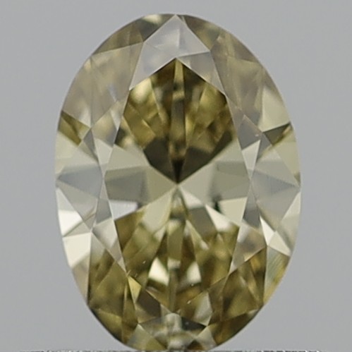 0.60 Carat Oval Brilliant Fancy Brown VVS2
