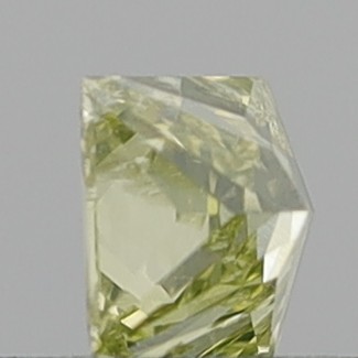 0.46 Carat Princess Step Cut Fancy Brownish Yellow I1