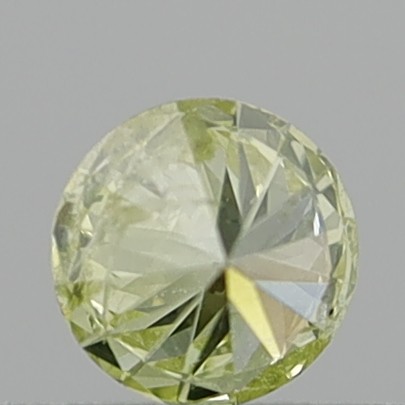 0.31 Carat Round Brilliant Fancy Light Yellow I2