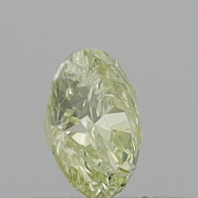 0.31 Carat Round Brilliant Fancy Light Yellow I2