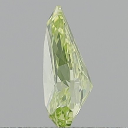 0.29 Carat Pear Brilliant Fancy Intense Greenish Yellow SI2