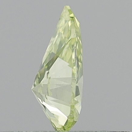 0.29 Carat Pear Brilliant Fancy Intense Greenish Yellow SI2