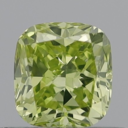 0.63 Carat Circular Brilliant Yellow VVS2
