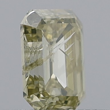 0.42 Carat Emerald Step Cut Fancy Brown I1