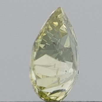 0.28 Carat Pear Brilliant Fancy Greenish Brown VS2