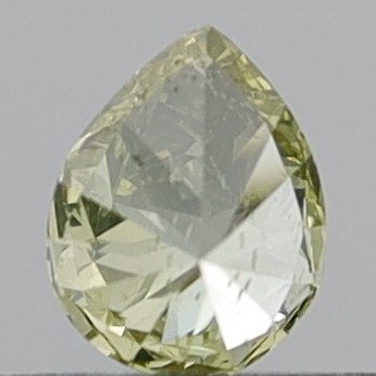 0.28 Carat Pear Brilliant Fancy Greenish Brown VS2