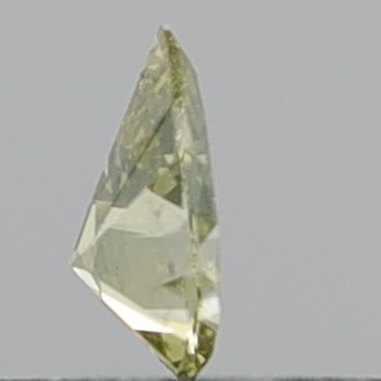 0.28 Carat Pear Brilliant Fancy Greenish Brown VS2