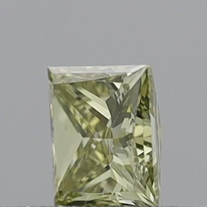 0.34 Carat Princess Fancy Light Yellowish Brown VS1