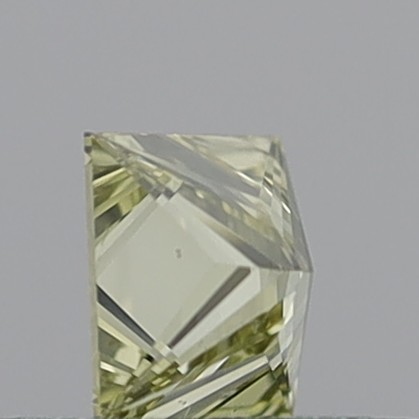 0.34 Carat Princess Fancy Light Yellowish Brown VS1