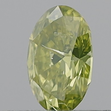 0.29 Carat Oval Brilliant Fancy Yellowish Brown I1