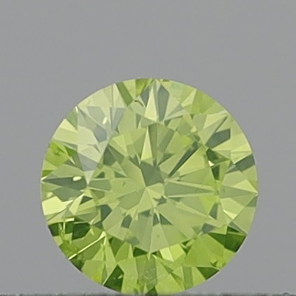 0.31 Carat Round Brilliant Greenish Yellow SI1