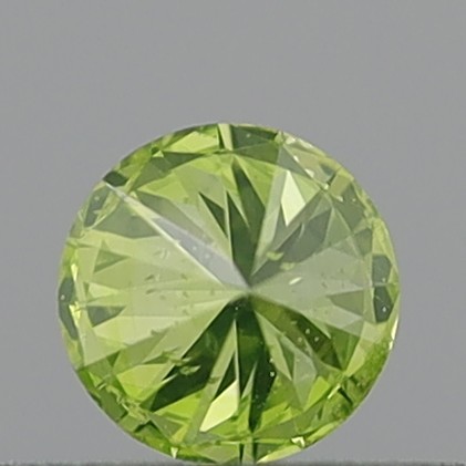 0.31 Carat Round Brilliant Greenish Yellow SI1