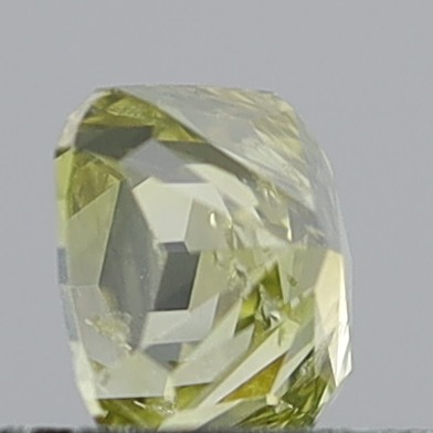 0.56 Carat Cushion Modified Brilliant Natural Fancy Brownish Yellow SI2