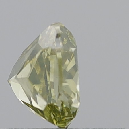 0.74 Carat Cushion Modified Brilliant Fancy Brownish Yellow VVS2