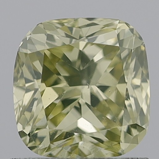 1.09 Carat Cushion Modified Brilliant Fancy Brownish Yellow VS2