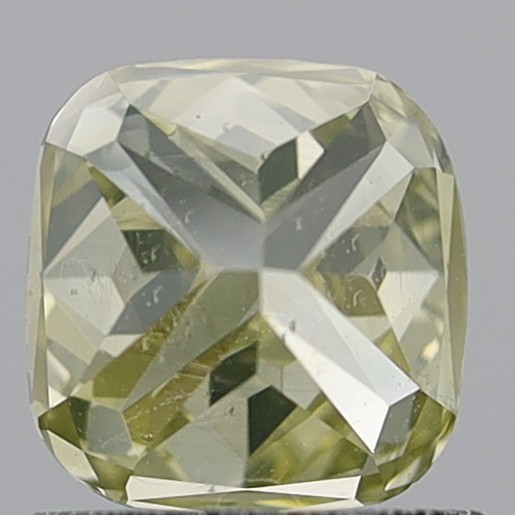 1.09 Carat Cushion Modified Brilliant Fancy Brownish Yellow VS2