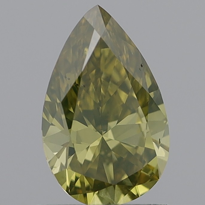 1.15 Carat Pear Brilliant Fancy Brownish Yellow VS2
