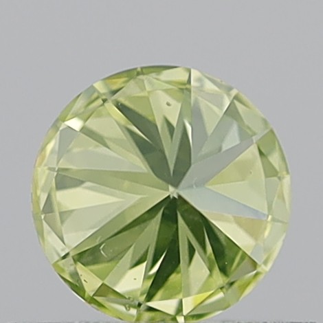 0.50 Carat Round Brilliant Natural Fancy Brownish Yellow VS2