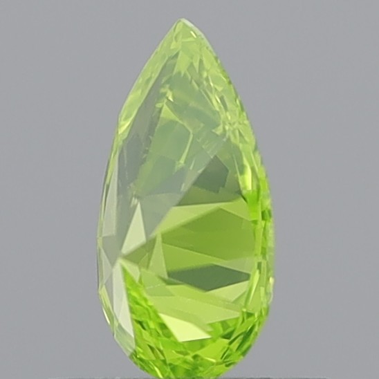0.63 Carat Round Brilliant Natural Fancy Vivid Greenish Yellow VS2